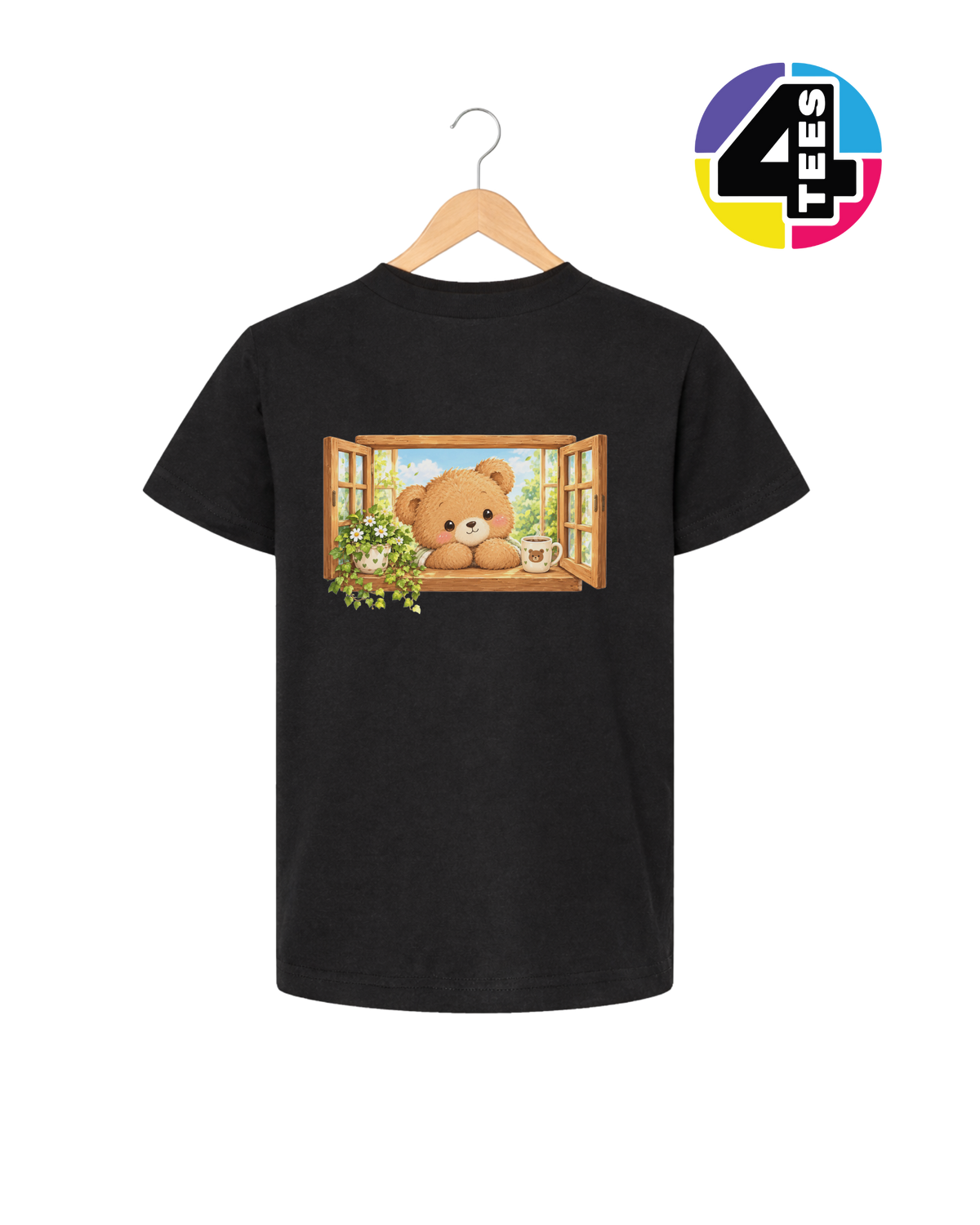 Sunny Window Bear Youth Tee