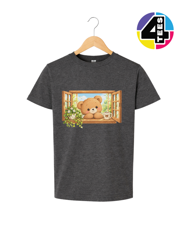 Sunny Window Bear Youth Tee