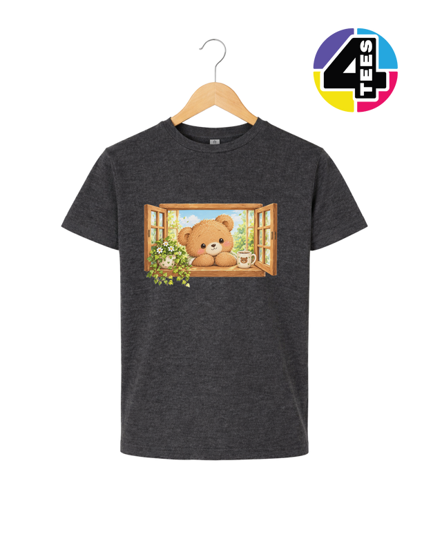 Sunny Window Bear Youth Tee