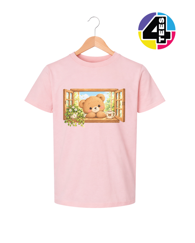 Sunny Window Bear Youth Tee