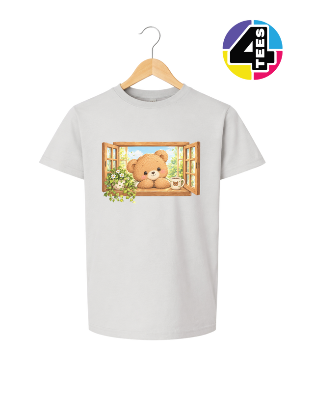 Sunny Window Bear Youth Tee