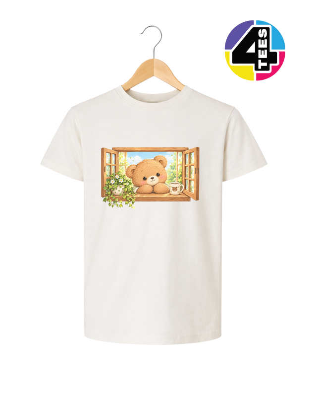 Sunny Window Bear Youth Tee