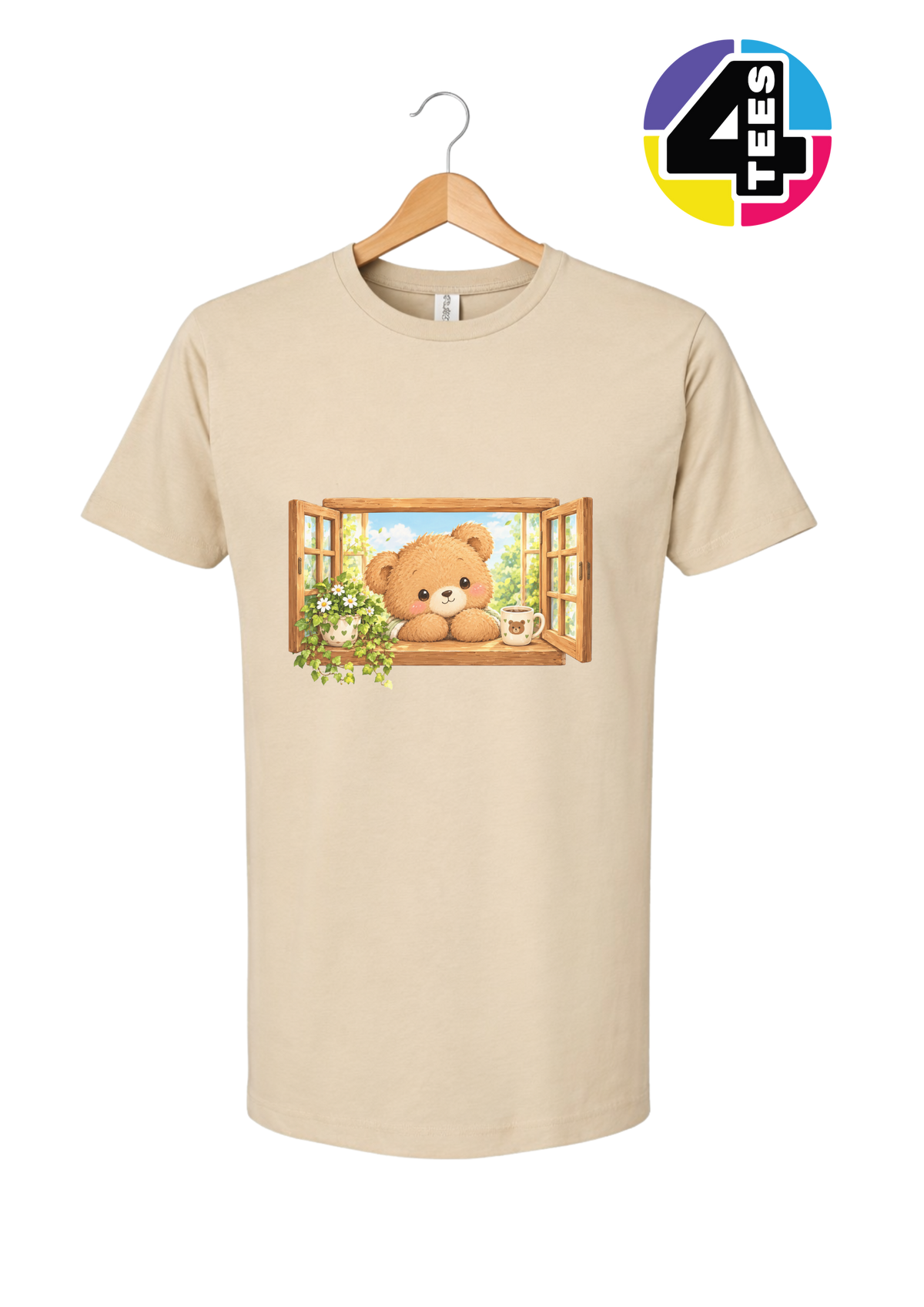 Sunny Window Bear Tee