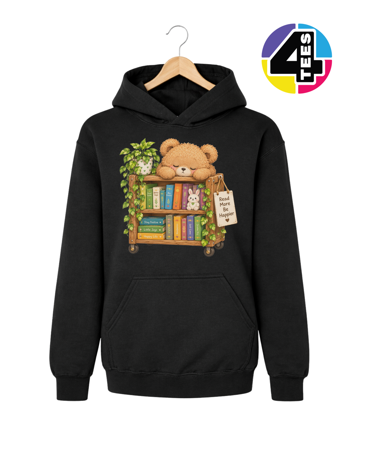 Read More, Be Happier Youth Hoodie