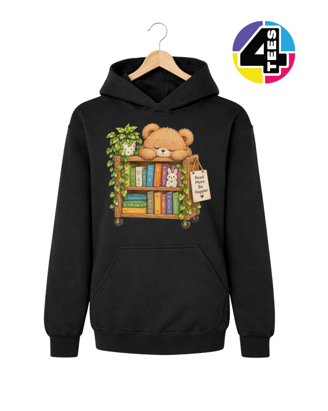 Read More, Be Happier Youth Hoodie