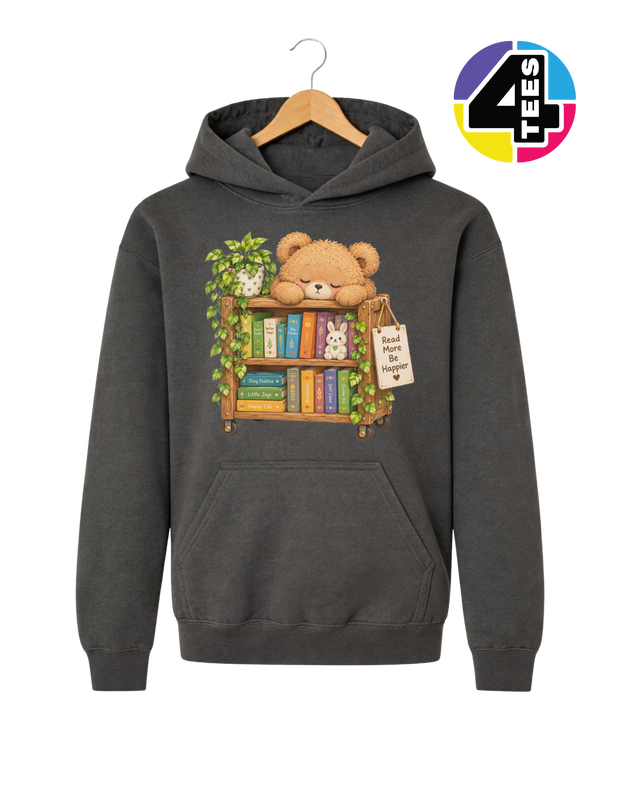 Read More, Be Happier Youth Hoodie