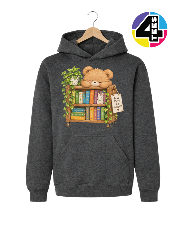 Read More, Be Happier Youth Hoodie