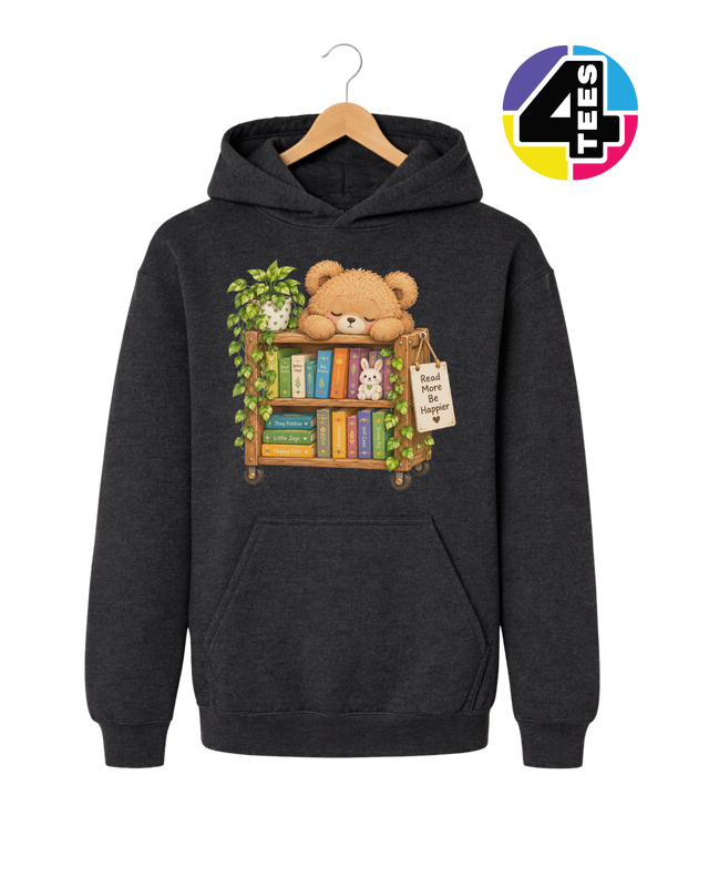 Read More, Be Happier Youth Hoodie