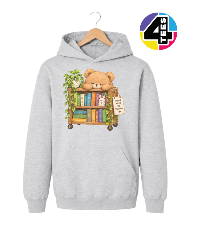 Read More, Be Happier Youth Hoodie