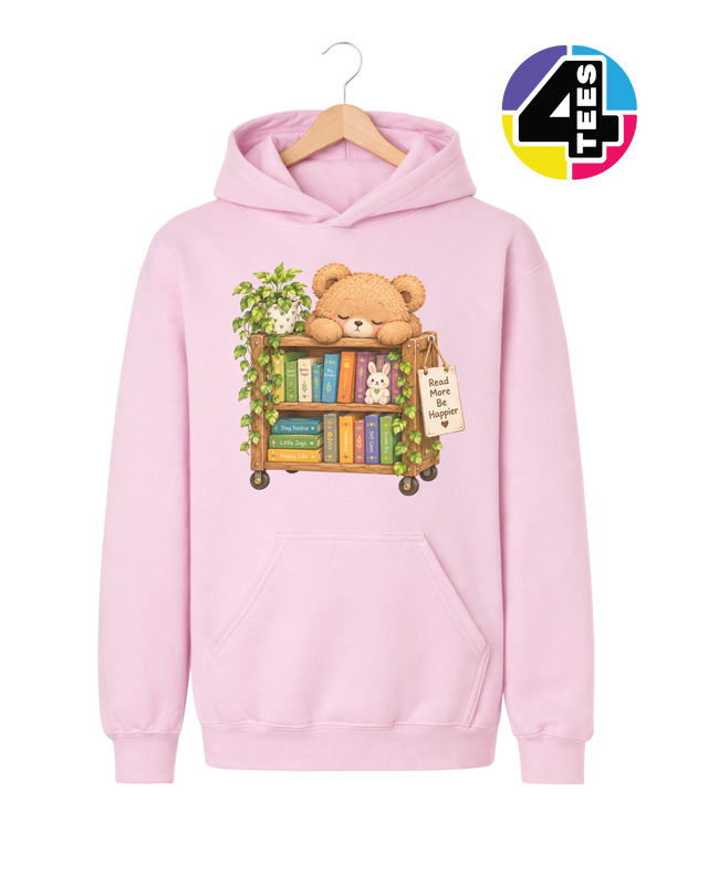 Read More, Be Happier Youth Hoodie