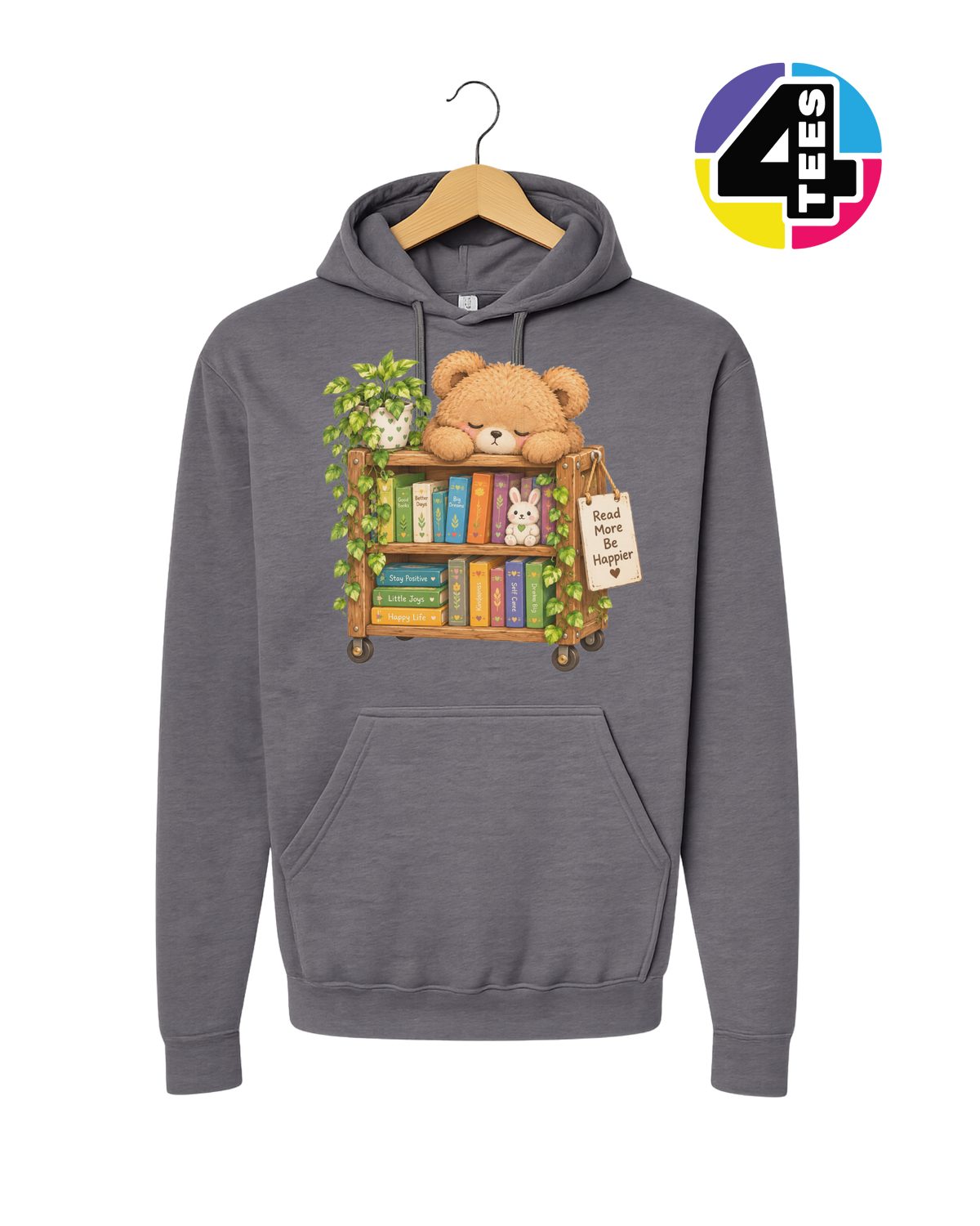 Read More, Be Happier Hoodie