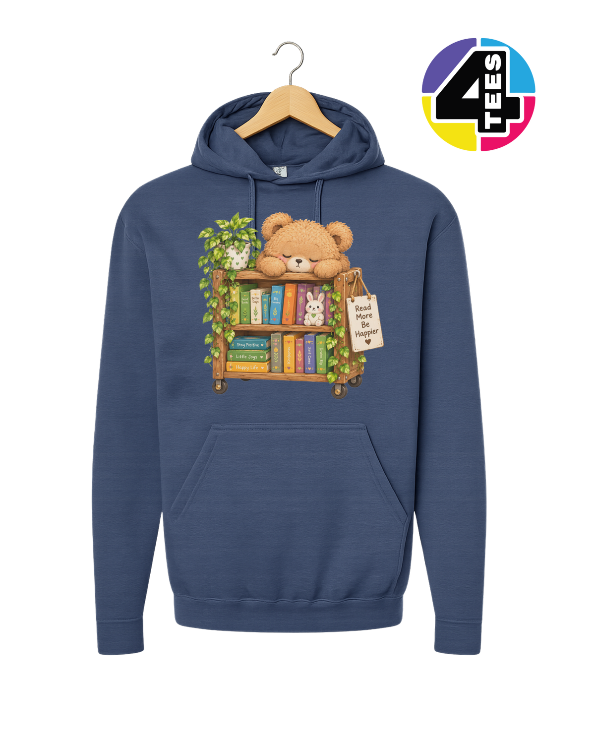 Read More, Be Happier Hoodie