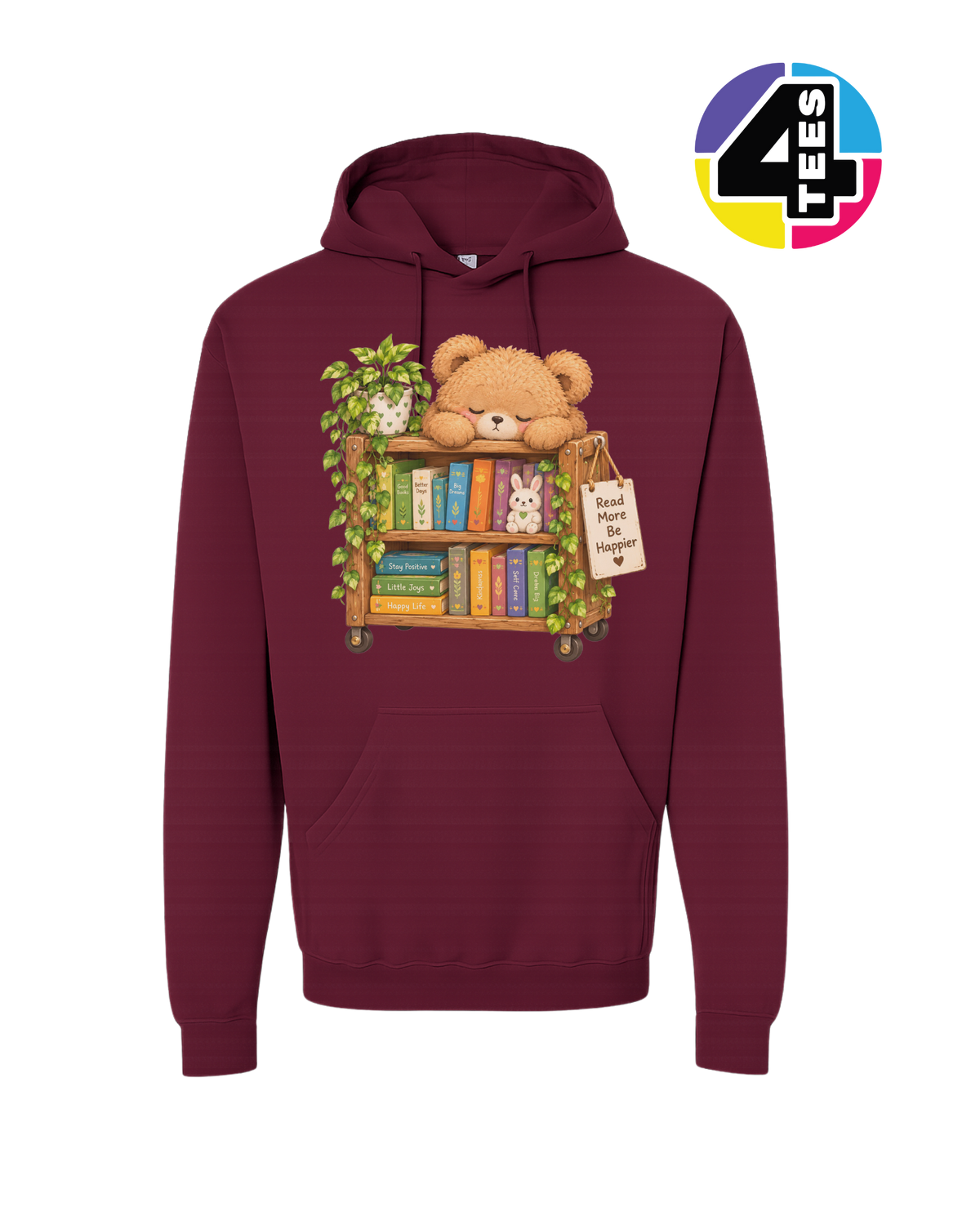Read More, Be Happier Hoodie