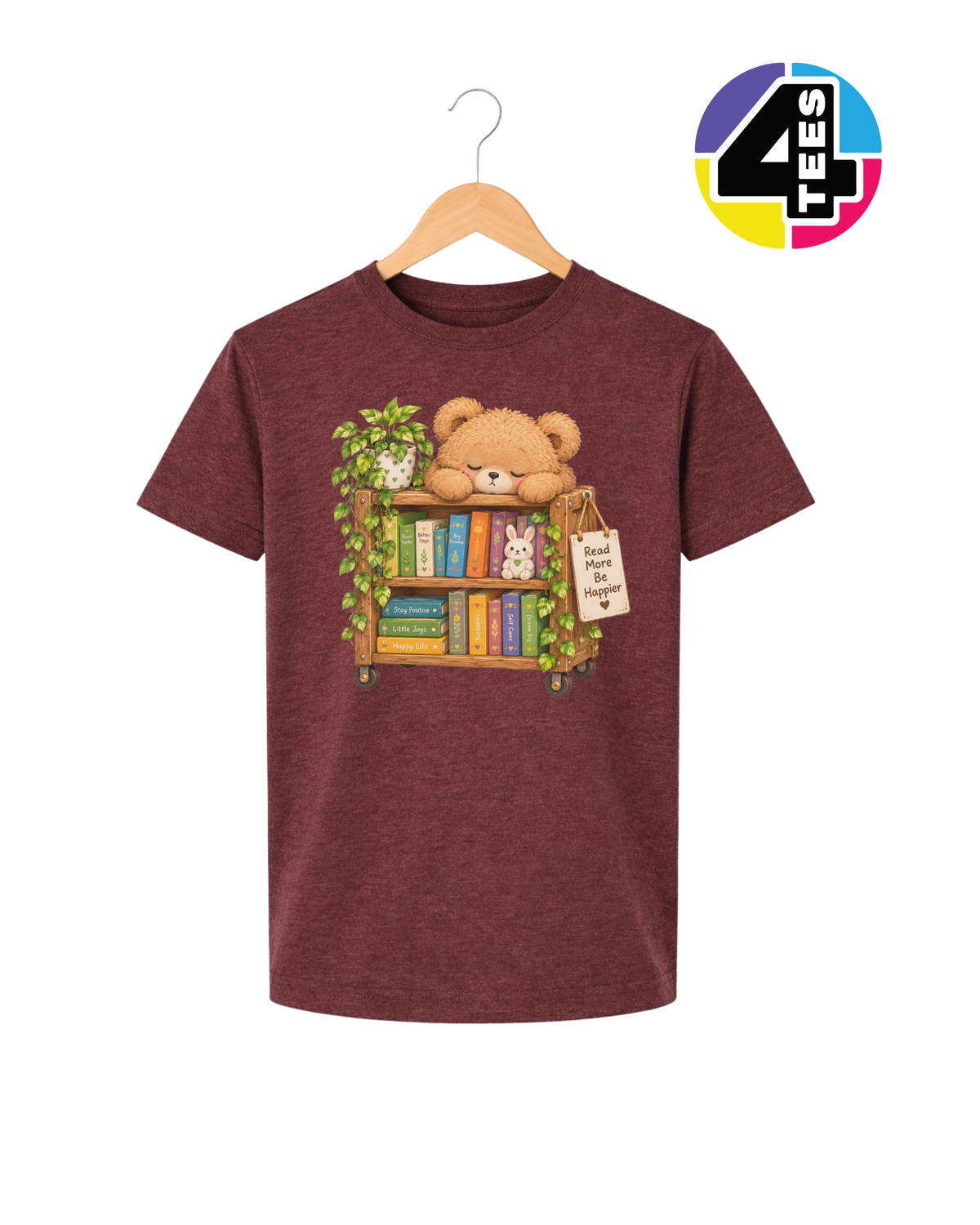 Read More, Be Happier Youth Tee