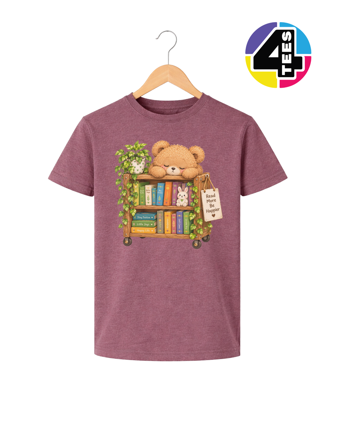 Read More, Be Happier Youth Tee