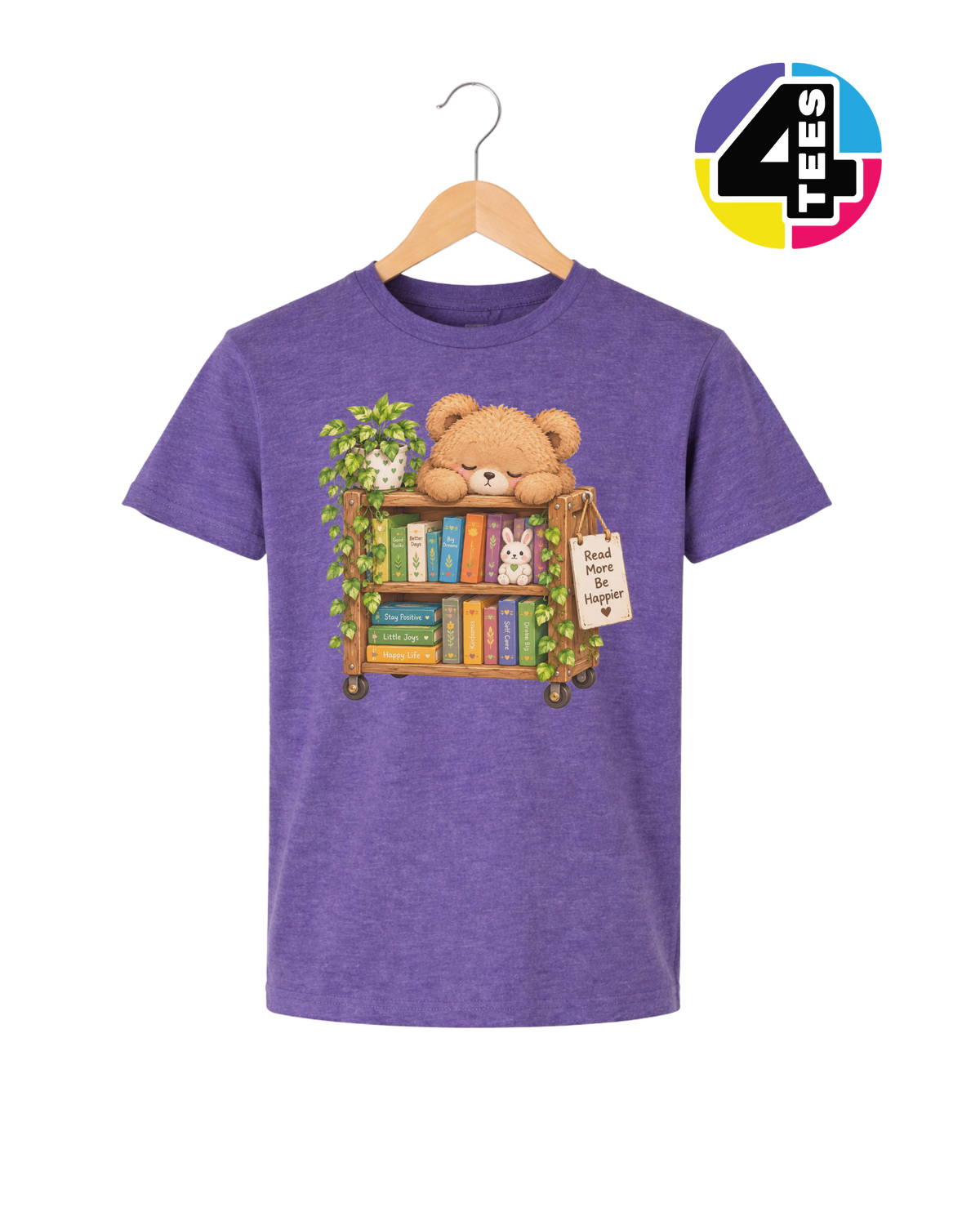 Read More, Be Happier Youth Tee