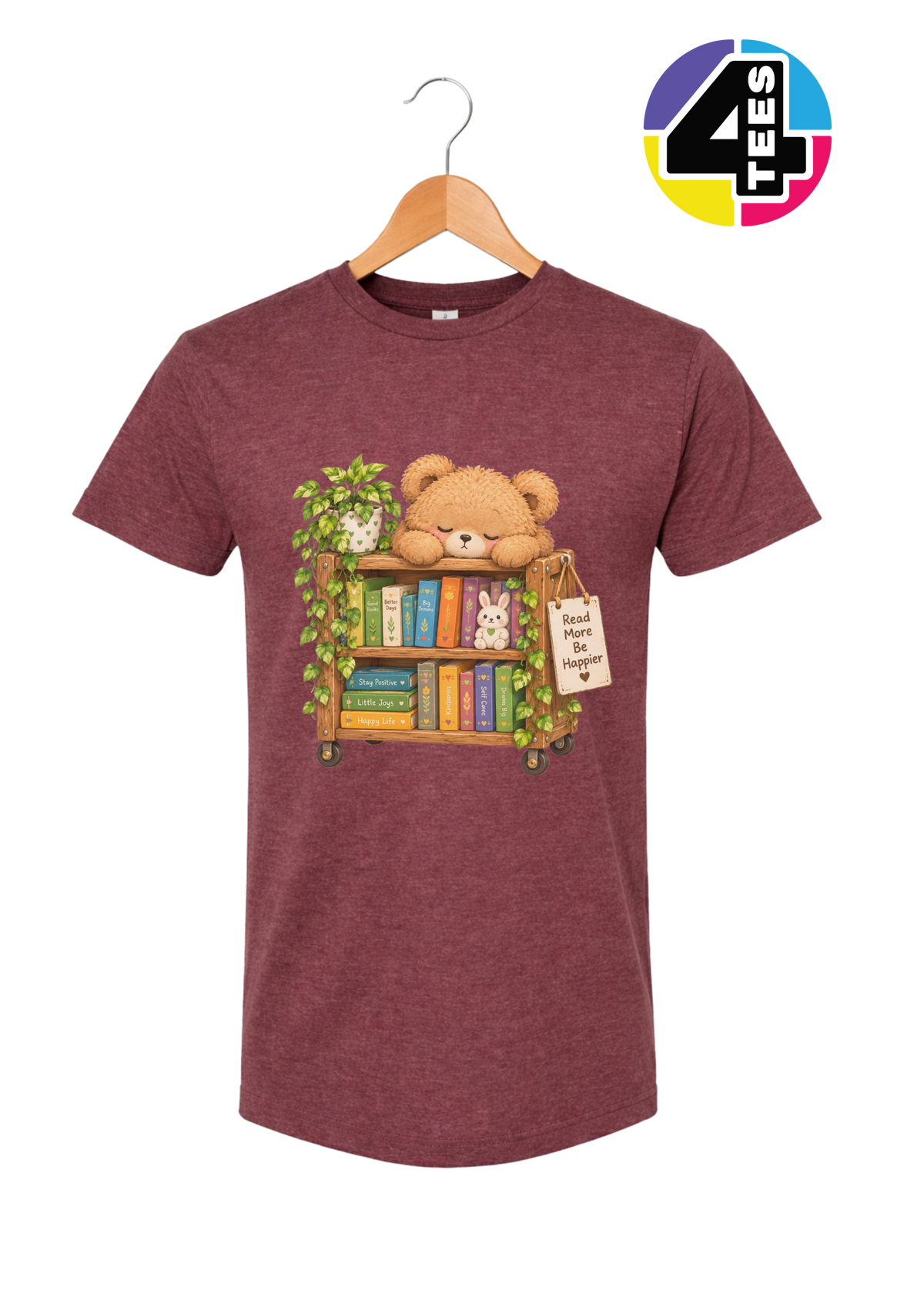 Read More, Be Happier Tee