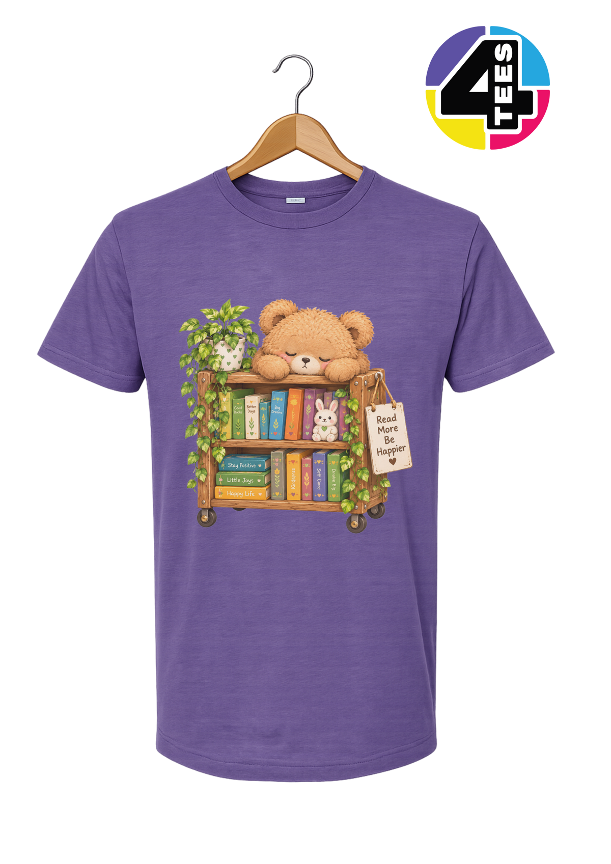 Read More, Be Happier Tee