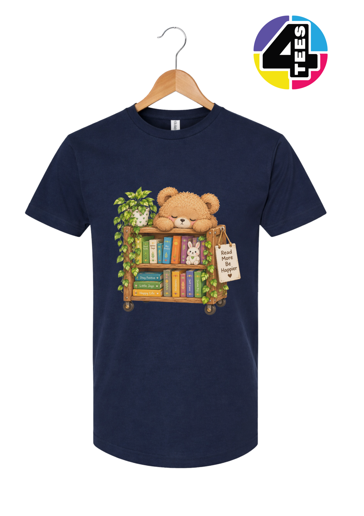Read More, Be Happier Tee