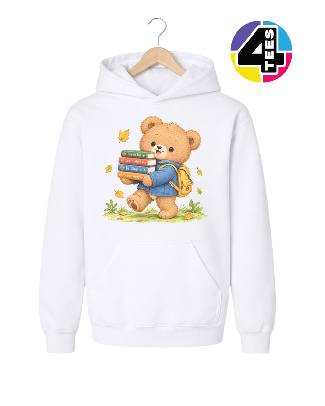 Dream Big, Grow Happy Bear Youth Hoodie