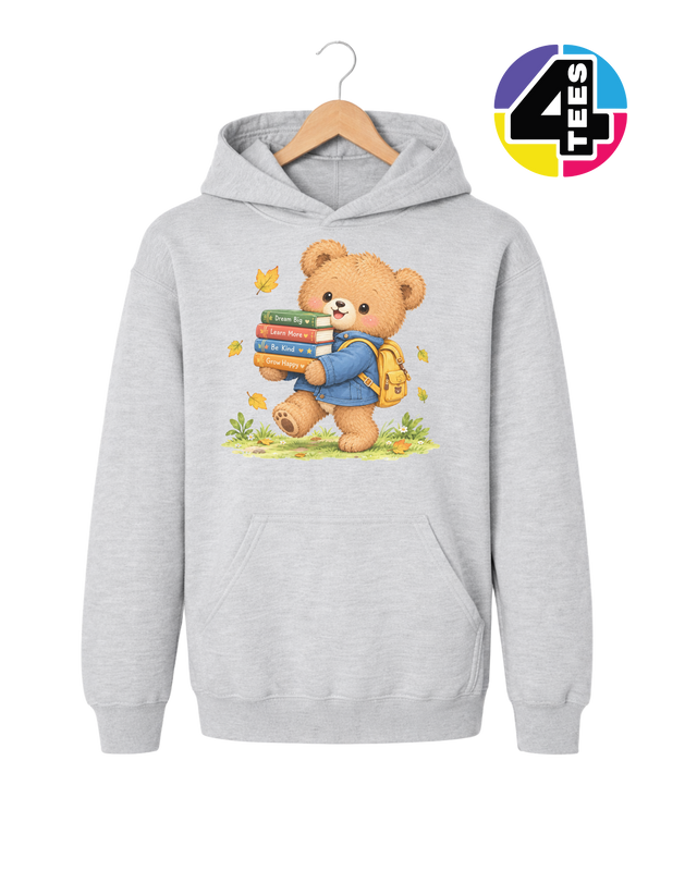 Dream Big, Grow Happy Bear Youth Hoodie