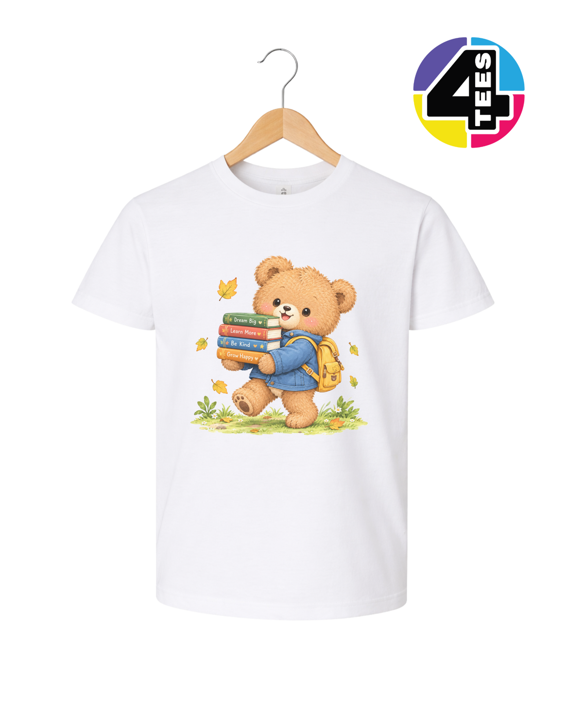 Dream Big, Grow Happy Bear Youth Tee