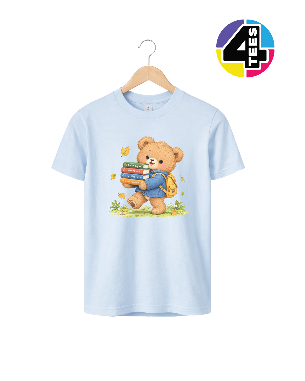 Dream Big, Grow Happy Bear Youth Tee