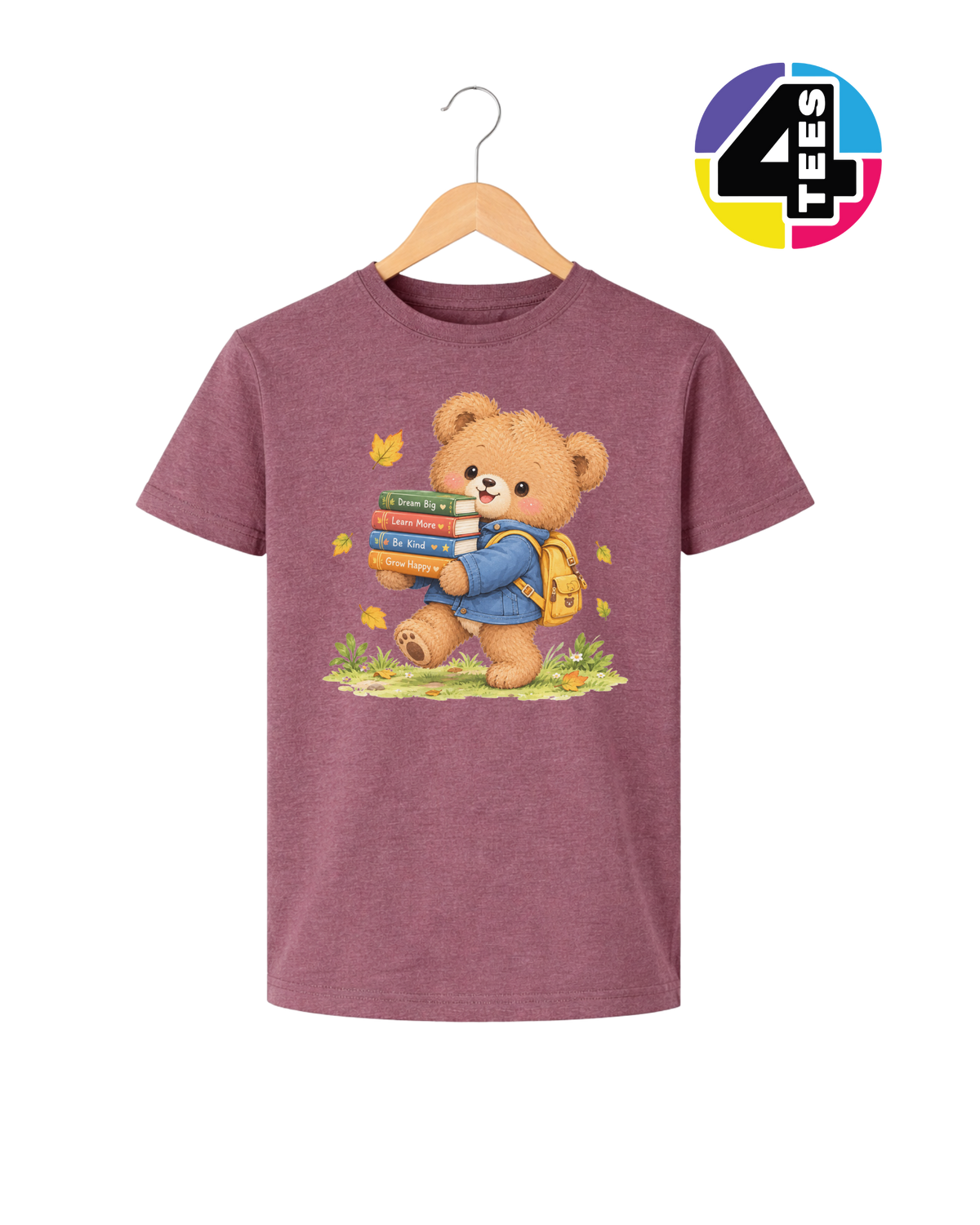 Dream Big, Grow Happy Bear Youth Tee