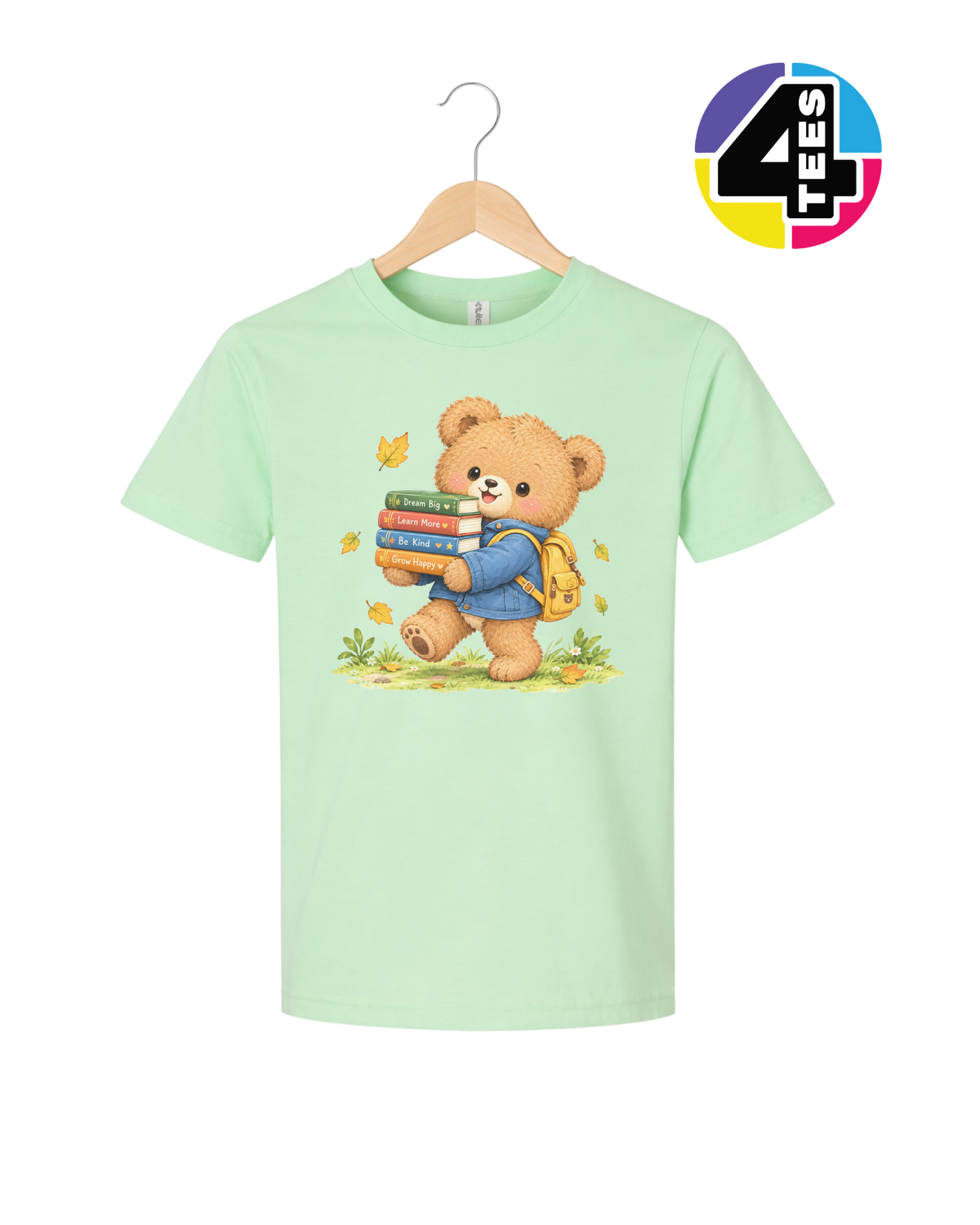 Dream Big, Grow Happy Bear Youth Tee