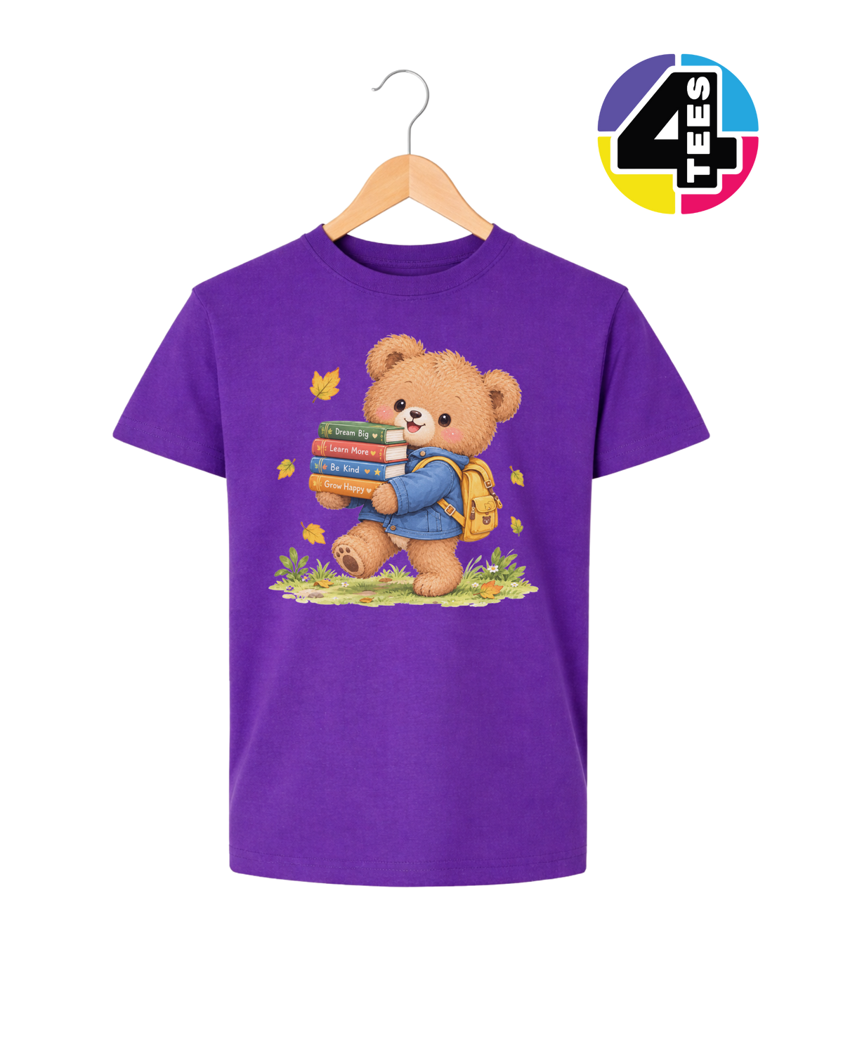 Dream Big, Grow Happy Bear Youth Tee