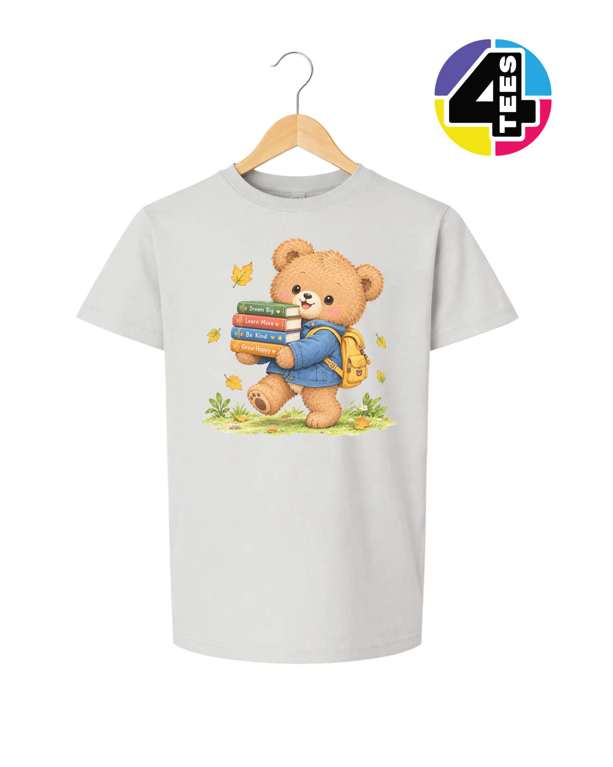 Dream Big, Grow Happy Bear Youth Tee