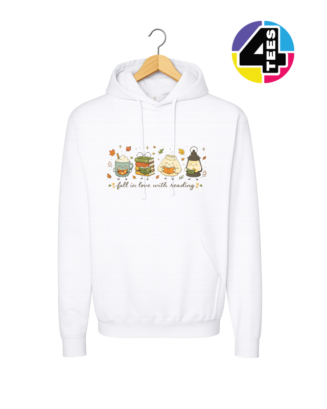 Fall in Love with Reading Hoodie