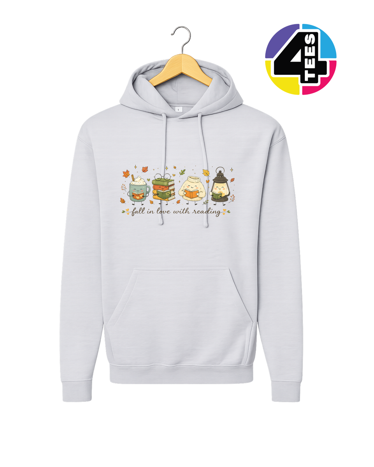 Fall in Love with Reading Hoodie