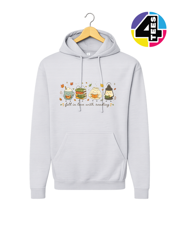 Fall in Love with Reading Hoodie