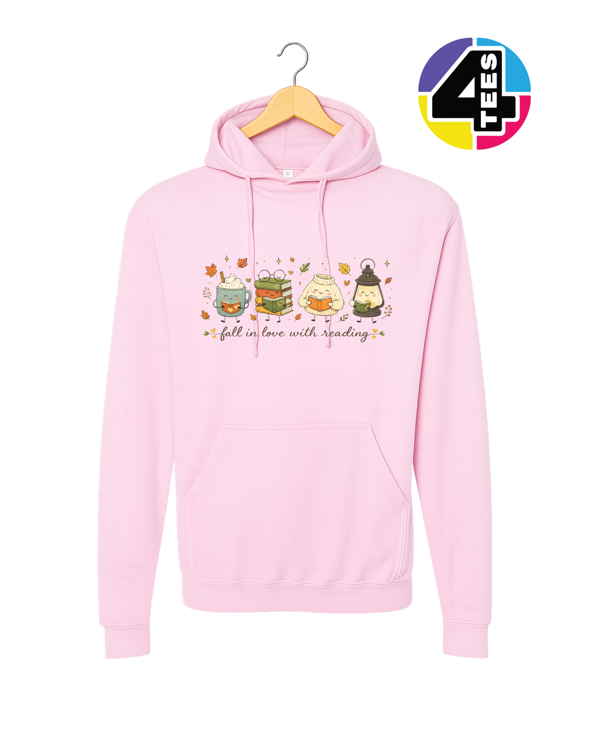 Fall in Love with Reading Hoodie