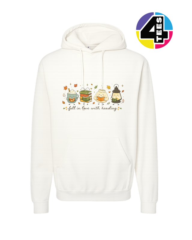 Fall in Love with Reading Hoodie