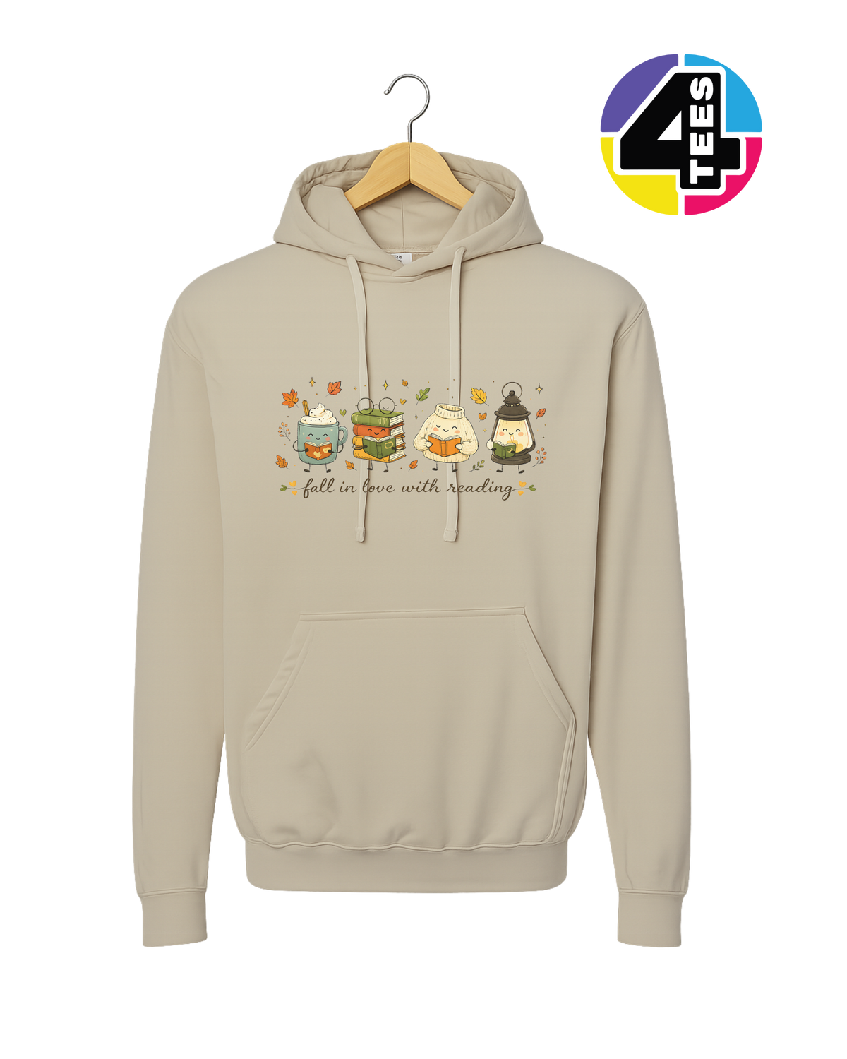 Fall in Love with Reading Hoodie