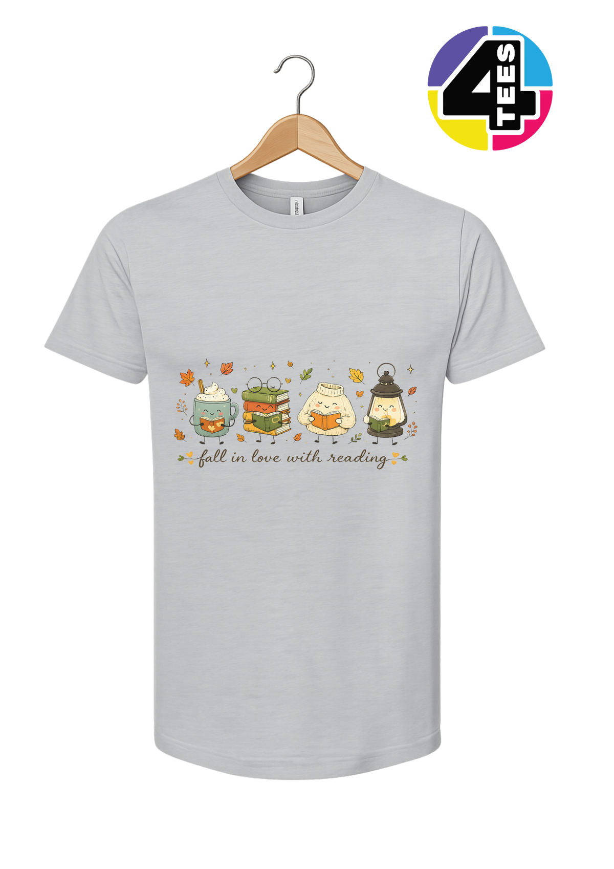 Fall in Love with Reading Tee