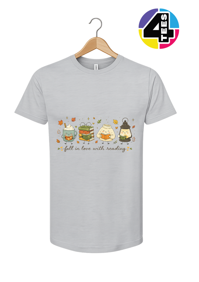 Fall in Love with Reading Tee