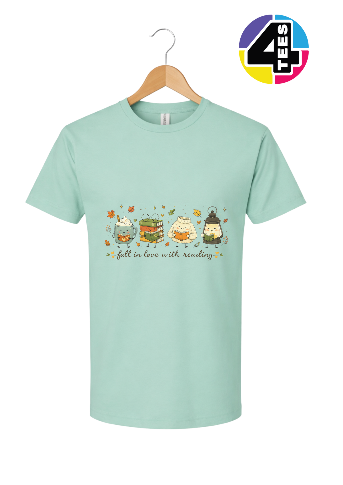 Fall in Love with Reading Tee