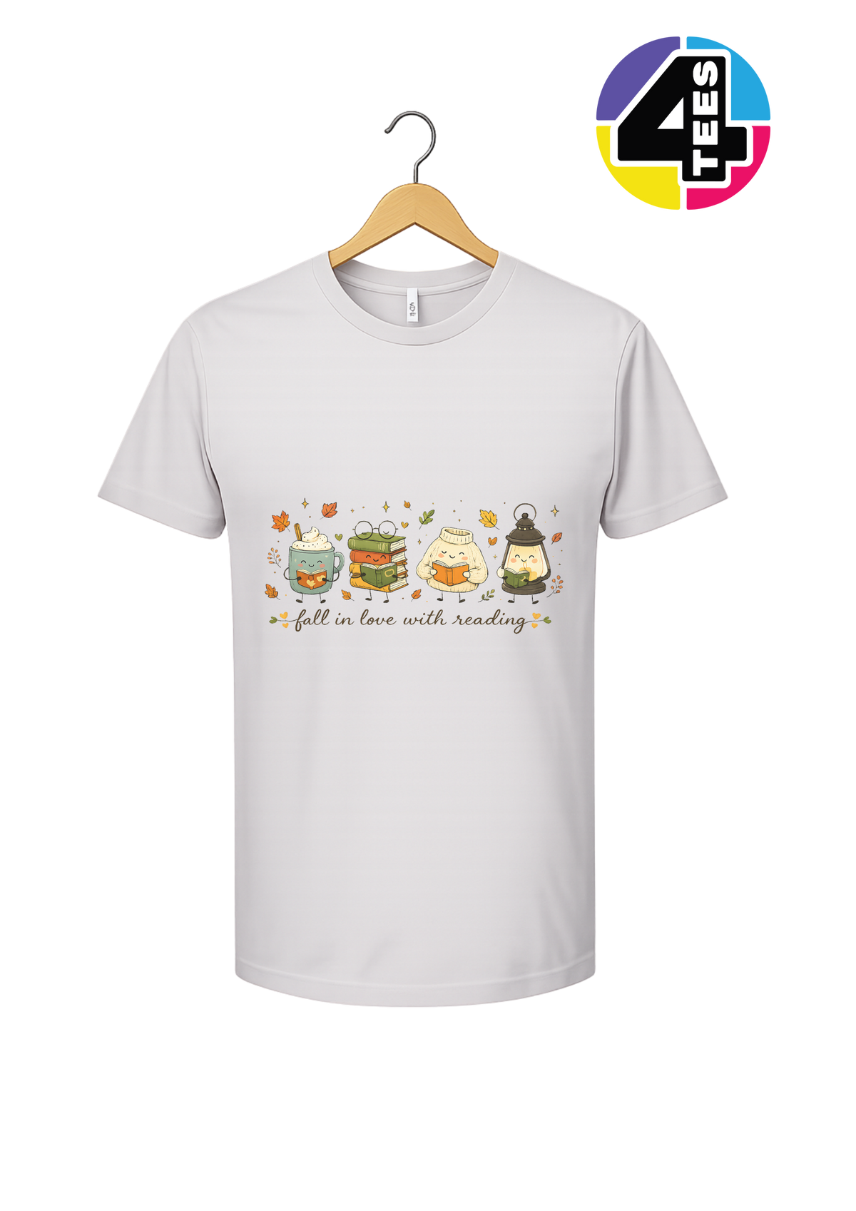 Fall in Love with Reading Tee