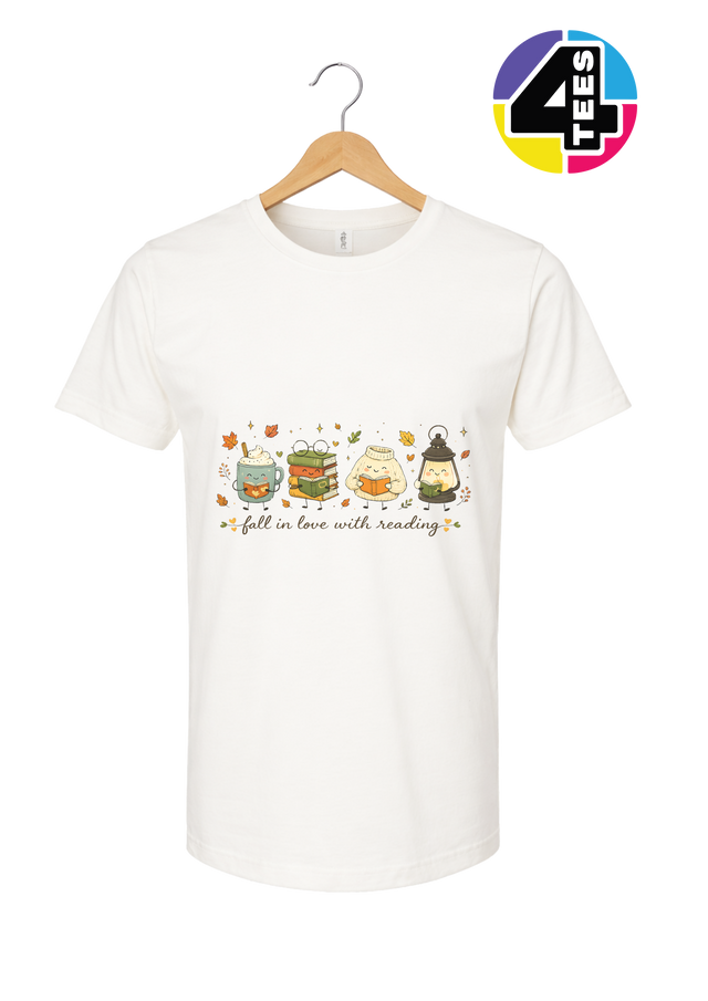 Fall in Love with Reading Tee