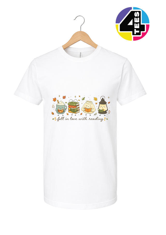 Fall in Love with Reading Tee