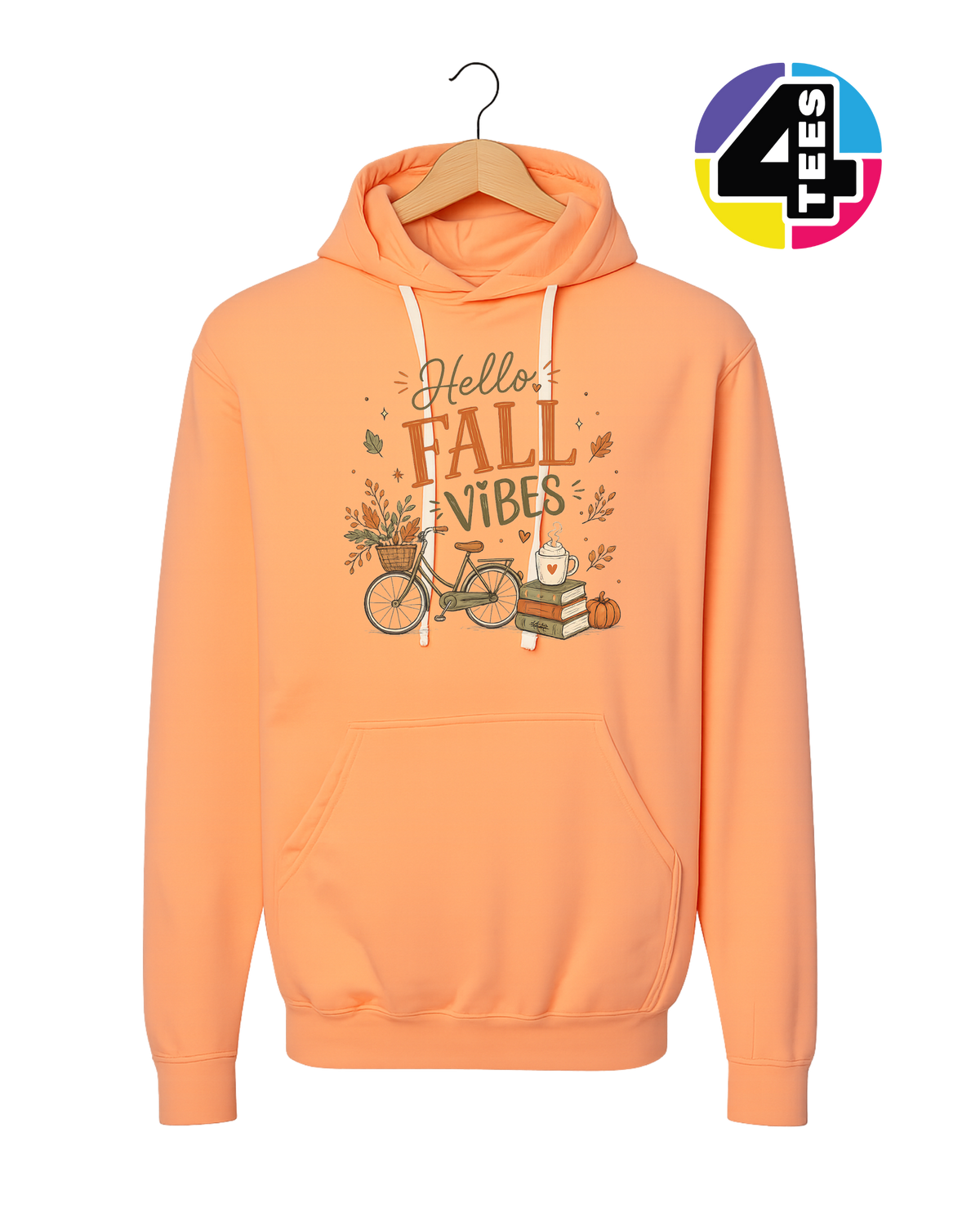 Hello Fall Vibes Hoodie