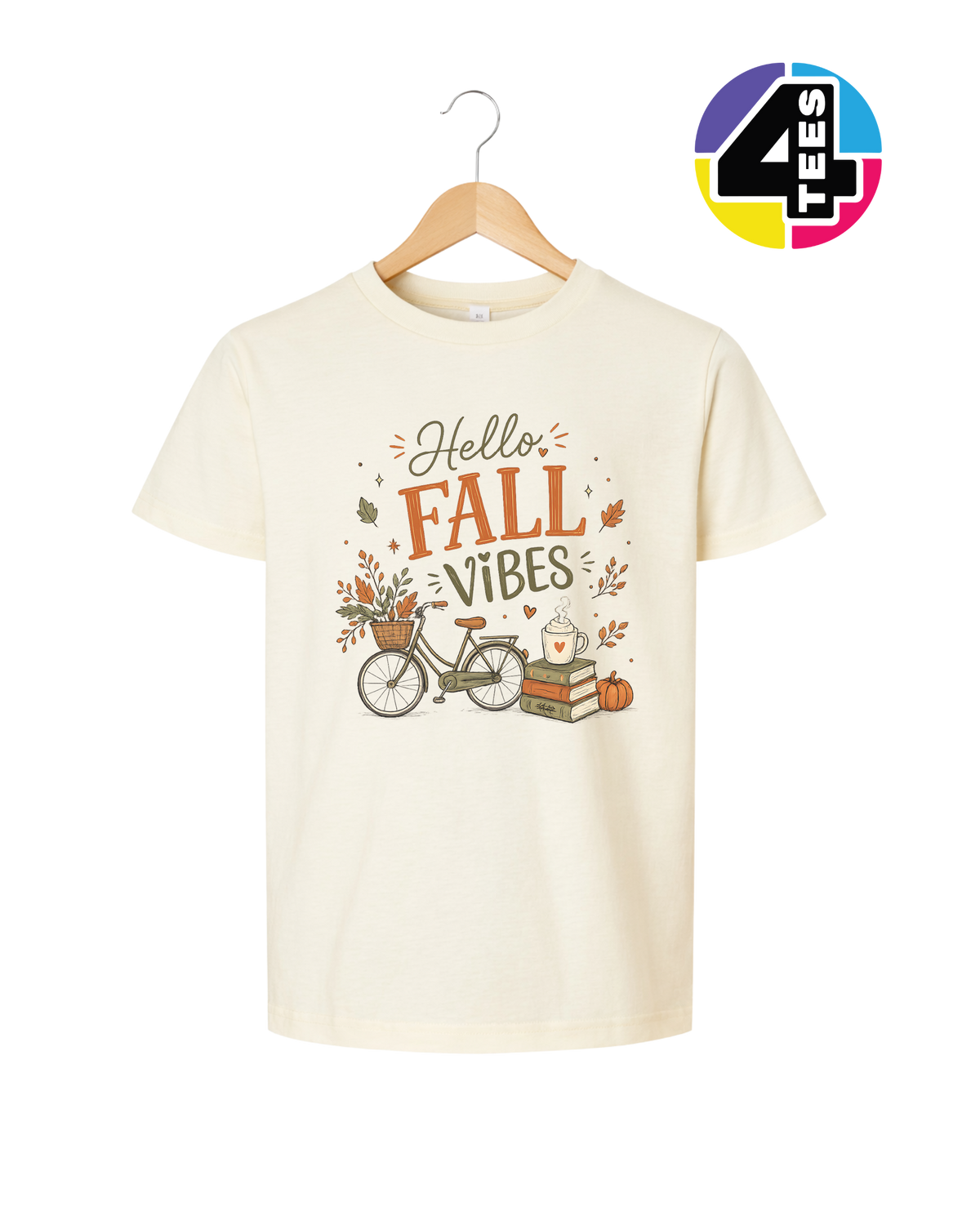 Hello Fall Vibes Youth Tee