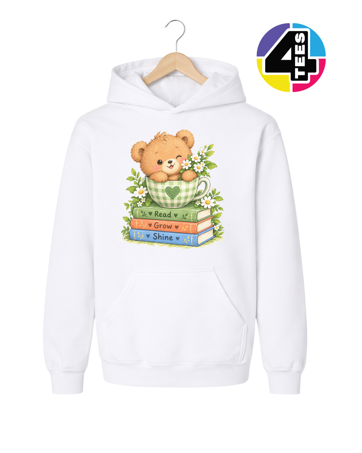 Read, Grow & Shine Youth Hoodie