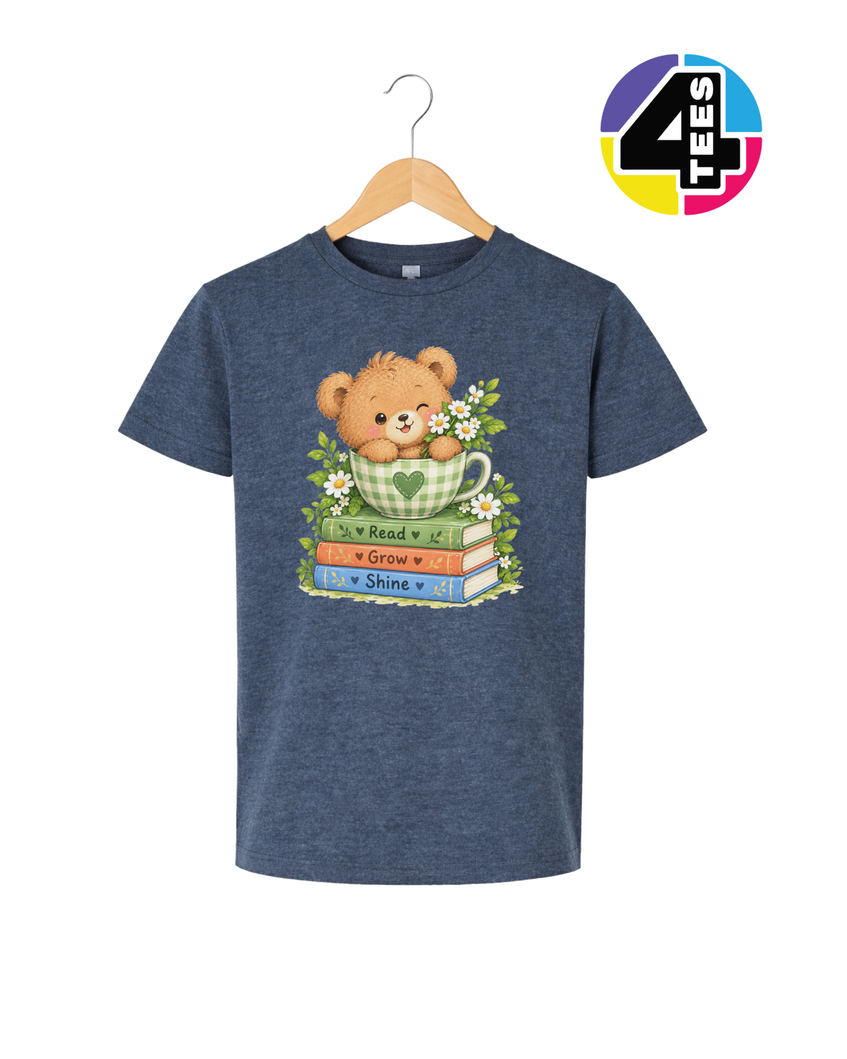 Read, Grow & Shine Youth Tee