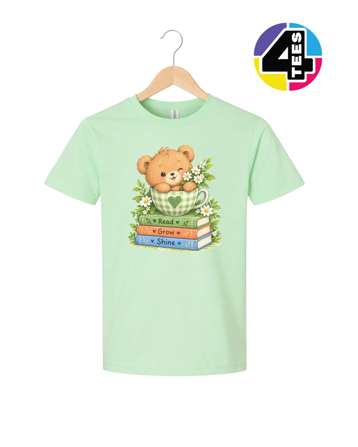 Read, Grow & Shine Youth Tee