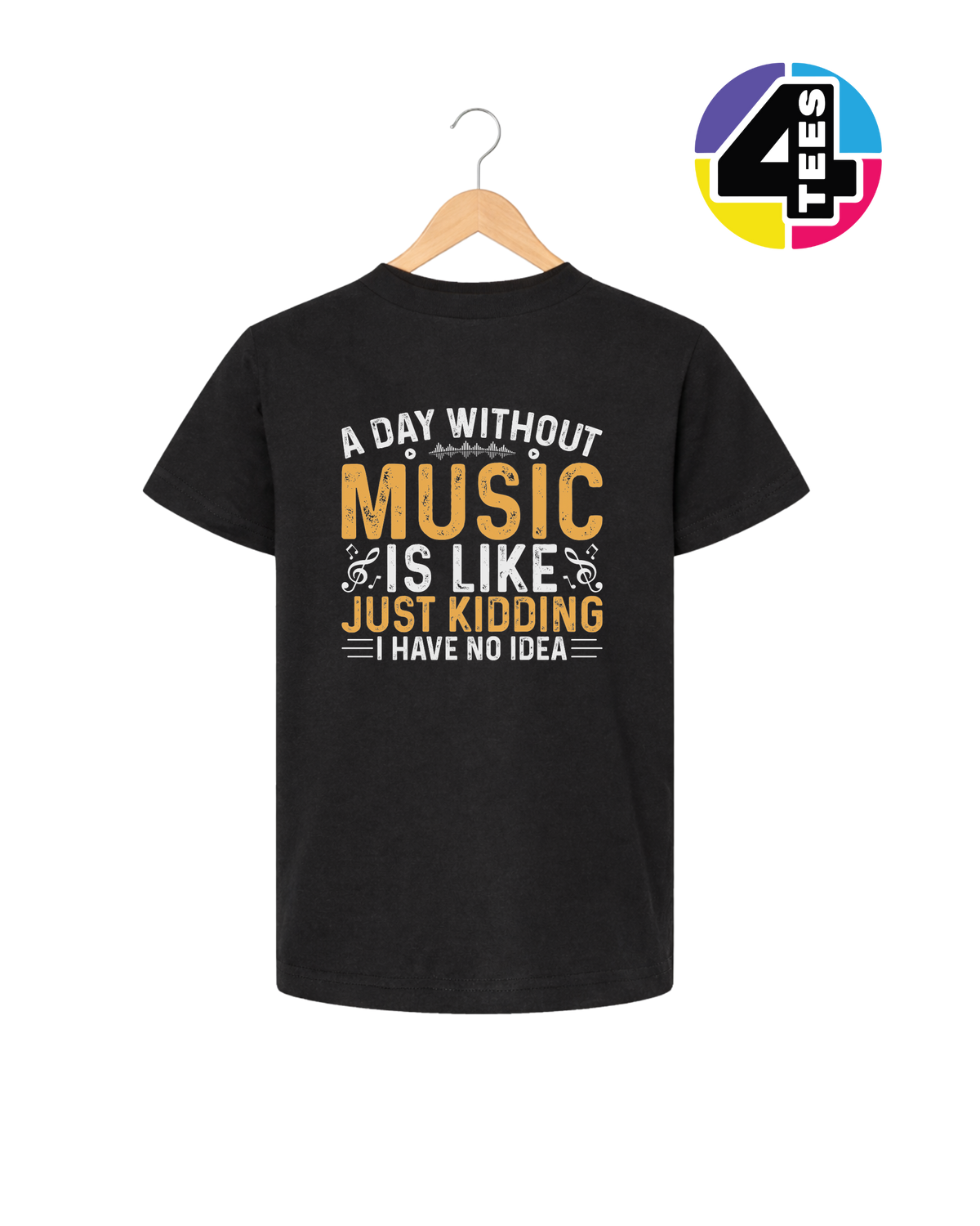 A Day Without Music Youth Tee