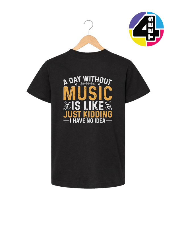 A Day Without Music Youth Tee